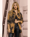 Vira Tie Dye Corduroy Button Up
