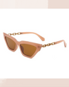 Cat Eye Sunnies with Chain Link Detail