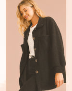 Oversized Teddy Shacket