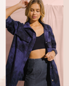 Vira Tie Dye Corduroy Button Up