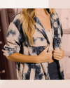 Vira Tie Dye Corduroy Button Up
