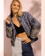 The West Paisley Puffer Jacket