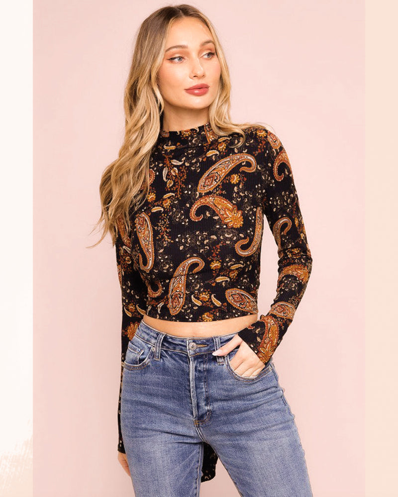 Lakshmi Ribbed Long Sleeve