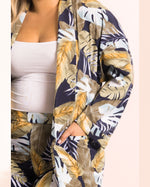 Plus Tropicali Kimono & Pant Set